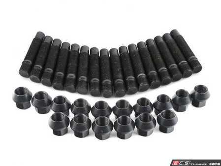 ES#3552758 - prf75ch5KT7 - Wheel Stud Conversion Kit - Full Set - Make wheel changes faster and easier, enough to convert both axles - ECS - MINI