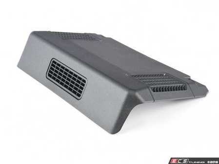 ES#2725532 - 8V0863051 - Amplifier Cover - Covers the amplifier in the trunk or under the passenger seat - Satin black - Genuine Volkswagen Audi - Audi