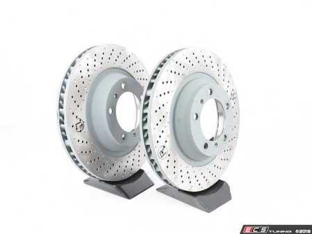 ES#3546794 - 99135140401KT - Front Brake Rotors - Pair (340x34) - Restore the stopping power in your vehicle. - Sebro - Porsche