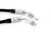 ES#3553015 - 024668ECS01 - Exact-Fit Stainless Steel Brake Lines - Front - DOT-compliant kit to improve pedal feel in your vehicle. Includes new OEM spring retaining clips. - ECS - Volkswagen