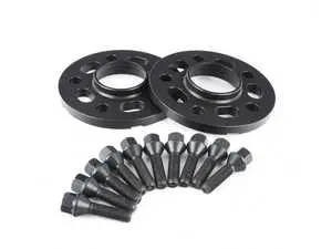 Turner Motorsport Black Wheel Spacer & Bolt Kit - 12.5mm