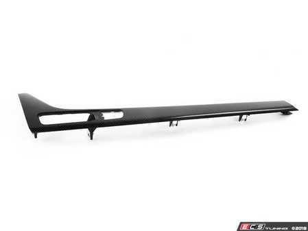 ES#3181420 - 8W1863969G7V7 - Console Trim Panel - Carbon - Genuine Volkswagen Audi - Audi