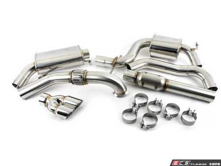 ES#2986476 - CTSEXHTB00063CAT - 3" Turbo Back Exhaust System - T304 Mandrel bent stainless steel for sound and performance - CTS - Volkswagen