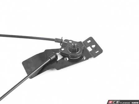 ES#3087402 - 8W0823529E - Bowden Cable  - Hood release cable, does not come with release lever - Genuine Volkswagen Audi - Audi