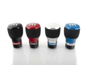 ES#3553181 - 011314ECS03-02PD -  Build-Your-Own ECS Tuning - Weighted Billet Aluminum Suede Wraped - 5 Speed Shift Knob - Create your own color combo! 265g. Designed and Engineered by ECS Tuning. Made in the U.S.A. - ECS - 