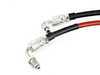 ES#3410498 - 019318ECS01 - Front Exact-Fit Stainless Steel Brake Lines - Front set of DOT-compliant lines for an improved pedal feel - ECS - Audi