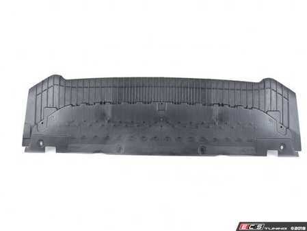 ES#2540950 - 8K0807611 - Lower Front Bumper Plate - The skid plate that is located under the front bumper - Genuine Volkswagen Audi - Audi