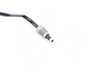 ES#3470933 - 1J0614749 - Rear Hard Brake Hose - Left - Brake line from mid brake hose to brake caliper, includes banjo bolt to caliper - Genuine Volkswagen Audi - Audi Volkswagen