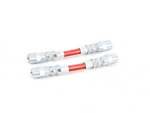 ES#4065021 - 025317ecs05KT - Exact-Fit Stainless Steel Brake Lines - Mid - DOT-compliant kit to improve pedal feel in your vehicle. - ECS - BMW