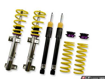 ES#2677730 - 18025028KT - KW Street Comfort Coilover Kit - Street Comfort coilovers offer sport handling with adjustable rebound dampening - KW Suspension - Mercedes Benz
