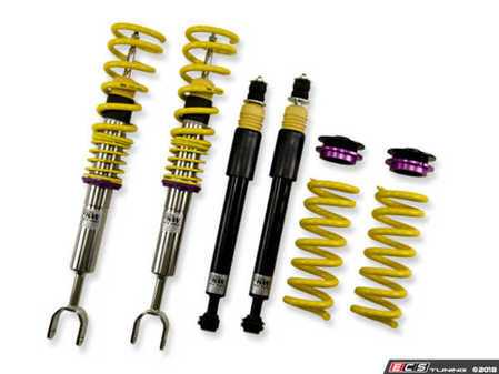 ES#2677777 - 18025005KT - KW Street Comfort Coilover Kit - Street Comfort coilovers offer sport handling with adjustable rebound dampening - KW Suspension - Mercedes Benz