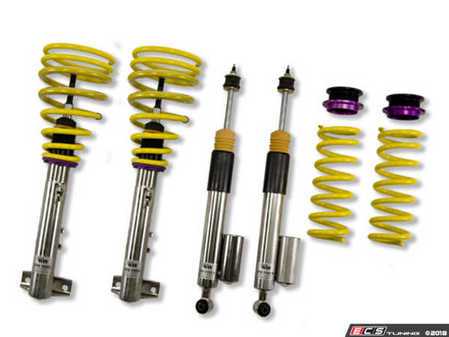 ES#2677684 - 15225003KT - KW V2 Series Coilover Kit - Variant 2 coilovers offer sport handling with adjustable rebound dampening - KW Suspension - Mercedes Benz