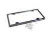 ES#2907137 - 60020 - Universal ClearCover Frame Kit, Black Universal Accessory - Clear license plate frame designed to prevent moisture and dirt penetration. - WeatherTech - Audi BMW Volkswagen Mercedes Benz MINI Porsche