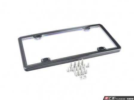 ES#2907137 - 60020 - Universal ClearCover Frame Kit, Black Universal Accessory - Clear license plate frame designed to prevent moisture and dirt penetration. - WeatherTech - Audi BMW Volkswagen Mercedes Benz MINI Porsche
