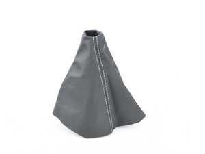 ES#3412420 - 5234-8E-504 - BFI Manual Leather Shift Boot - Silver Stitching - Compliment your BFI shift knob with a custom shift boot made from the finest materials available - Black Forest Industries - Audi