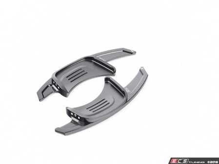 ES#3536623 - PGT002B - Leyo Billet Paddle Shifter Extensions - Black - High Performance Billet 6061 T6 Aluminum paddle extensions - LEYO - Volkswagen