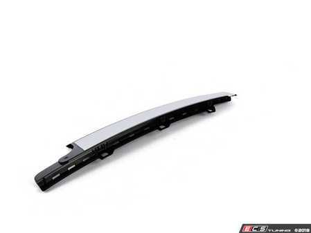 ES#2993613 - 5GM837902B041 - Front window trim - Right - Satin black trim found on the right door window frame - Genuine Volkswagen Audi - Volkswagen