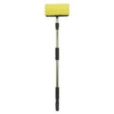 ES#3557417 - CRD93097 - 10" Bi-Level Car Wash Brush With Flow Thru Pole - Flow thru water design with 70 inch pole. - Carrand - Audi BMW Volkswagen Mercedes Benz MINI Porsche