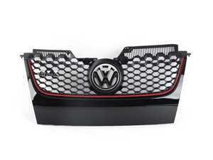ES#5995 - 1k0898001 - GLI Grille Kit 3-Piece Kit - Honeycomb grille assembly, convert your chrome grille to the GLI sport look grille - Genuine Volkswagen Audi - Volkswagen