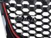 ES#5995 - 1k0898001 - GLI Grille Kit 3-Piece Kit - Honeycomb grille assembly, convert your chrome grille to the GLI sport look grille - Genuine Volkswagen Audi - 