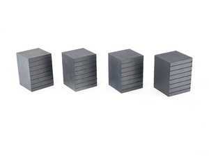 ES#3509589 - 5300862 - Tall Rubber Contact Block - Set of Four - 3" tall rubber block used to increase jack point accessibility - QuickJack - Audi BMW Volkswagen Mercedes Benz MINI Porsche