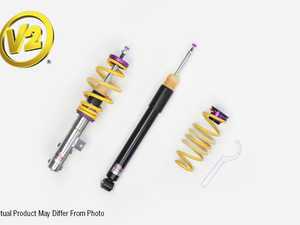 ES#2677766 - 15225008KT - KW V2 Series Coilover Kit - Variant 2 coilovers offer sport handling with adjustable rebound dampening - KW Suspension - Mercedes Benz