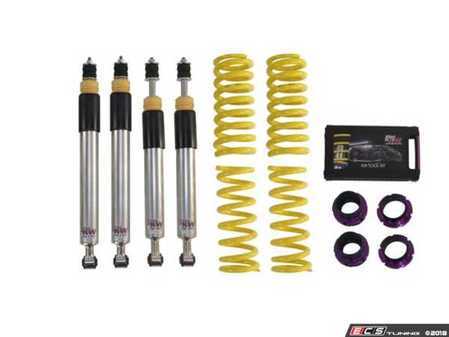 ES#2677774 - 15225016KT - KW V2 Series Coilover Kit - Variant 2 coilovers offer sport handling with adjustable rebound dampening - KW Suspension - Mercedes Benz