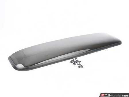 ES#2838371 - 89149 - E9x Sunroof Wind Deflector - Dark smoke - Reduce in-cabin noise and turbulence with a new wind deflector from WeatherTech - WeatherTech - 