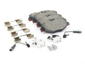 ES#2681141 - 0044208720 - Front Brake Pad Set - Ceramic - Ceramic composite developed to meet low dust & noise requirements - Includes new brake pad wear sensors - Brembo - Mercedes Benz