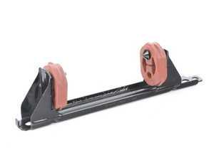 ES#3463123 - 1K0253144AP - Center Muffler Bracket - Includes rubber hangers to secure front muffler after exhaust clamp - Hudson - Volkswagen