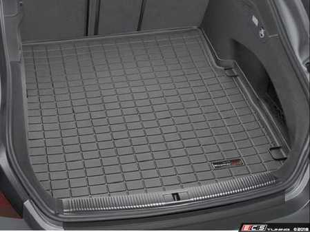 ES#2837384 - 40494 - Rear Trunk Liner - Black - The best protection for your trunk in any situation - WeatherTech - Audi