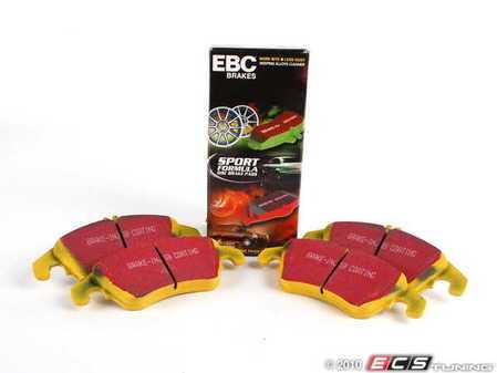 ES#2070878 - DP41991R - Front Yellowstuff Performance Brake Pad Set - EBC's premium sport street pad that offers high friction levels and heat fade resistance - EBC - Mercedes Benz