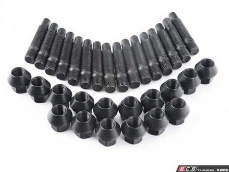 ES#3552729 - PRACH5KT10 - Wheel Stud Conversion Kit - Full Set - Make wheel changes faster and easier, enough to convert both axles - ECS - MINI