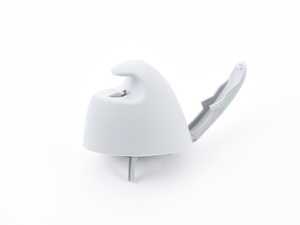 ES#81956 - 51162756977 - Sun Visor Holder Hella Gray - Priced Each - Mounts to the headliner and holds the visor - Genuine MINI - MINI