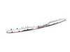 ES#2729151 - 51127365073 - Bumper Frame Trim - Chrome - Outlines the rear bumper grille - Genuine MINI - MINI