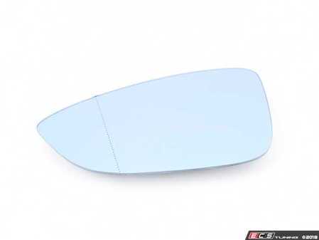 ES#3478165 - 6ECSGLIBSML  - Heated Blind Spot Mirror - Left - Replacement blue tinted mirror glass to allow you to see everything around you - ECS - Volkswagen