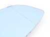 ES#3478165 - 6ECSGLIBSML  - Heated Blind Spot Mirror - Left - Replacement blue tinted mirror glass to allow you to see everything around you - ECS - Volkswagen