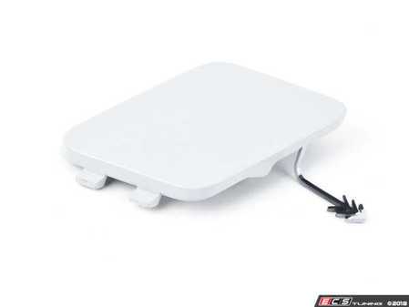 ES#2860724 - 8U0807241AGRU - Front Tow Hook Cover - Primed - Covers the location in the front core support for the tow hook - Genuine Volkswagen Audi - Audi