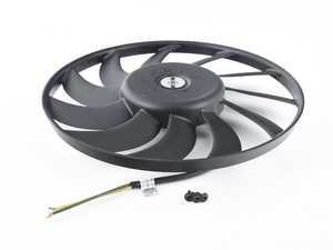ES#3438644 - 8E0959455K - Electric Cooling Fan - Left (400mm) - Keep your cooling system operating properly - Valeo - Audi