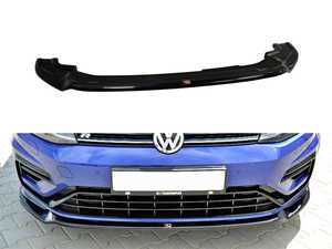 ES#3557637 - VW-GO-7F-R-FD3-G - Front Lip Spoiler V3 - Gloss Black - ABS plastic splitter that will enhance the look of your vehicle in minutes! - Maxton Design - Volkswagen