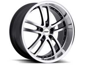 ES#3557681 - 1980cad325112KT1 - 19" Cadwell Wheels - Set Of Four - 19"x8.0", ET32, 5x112 - Gunmetal With Mirror Cut Face/Lip - TSW Alloy Wheels - Audi Volkswagen