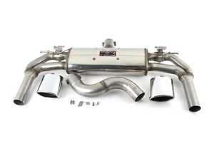 ES#3509744 - 776935 - Rear Exhaust With Valves - Polished Tips - To be installed as a kit with Supersprint Center pipes 776113 (non-resonated), or Supersprint center muffler 776103 (resonated). - Supersprint - Audi