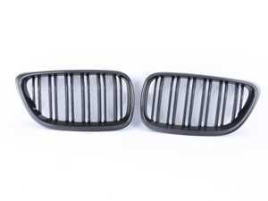 ES#3426666 - BM-0172-DS-CF - Dual Slats Blackout Grille Set - Carbon Fiber - Add style and individuality to your BMW in minutes! - ECS - BMW