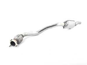 ES#2993198 - 8K0254300K - Exhaust Downpipe - Left - Connects the catalytic converter to the center exhaust muffler - Genuine Volkswagen Audi - Audi