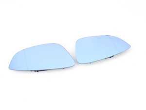 ES#3557785 - 6ECSGLIBSMKT - Heated Blind Spot/Wide Angle Mirror - Set - Upgraded blue tinted mirror glass to allow you to see everything around you - ECS - Volkswagen