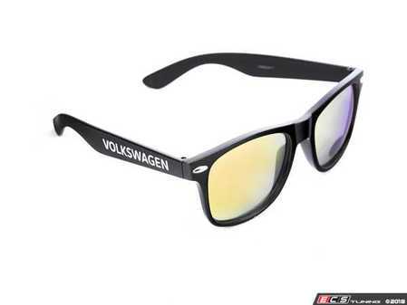 ES#3133873 - DRG017865REDOS - Mirrored Sunglasses - Red - (NO LONGER AVAILABLE) - These colorful, adult Mirrored Sunglasses will help you keep your eyes on the road ahead. - Genuine Volkswagen Audi - 