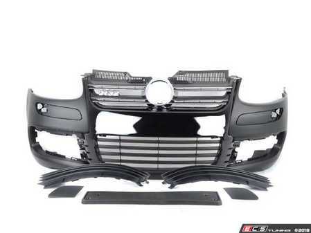 ES#3438166 - 012556ECS06A - Euro R32 Front Bumper Conversion Kit - (NO LONGER AVAILABLE) - Convert your front end to the European-Spec MK5 R32. Comes primed and ready for paint - Bremmen Parts - 