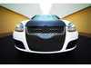 ES#1928347 - 21-9549CM - Badgeless Grille - Black With Chrome Strip - Add a sleek custom touch to your MKV - ECS - Volkswagen