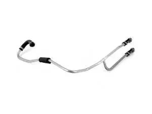 Turbo coolant feed line