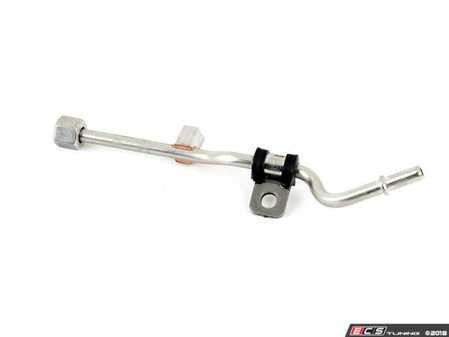 ES#2159223 - 13537605020 - High pressure fuel line  - Connects the lower pressure rubber line to the HPFP - Genuine BMW - BMW